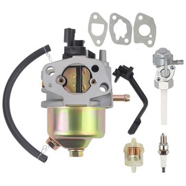 Annolai 4000 3500 Carburetor for Predator Generator Harbor Freight Chicago 3000 3500 3050 3200 4000 4375 Watts Gasoline Generator Generac 3250 3300 3600 Wen Westinghouse Duromax 196cc 200CC 212cc