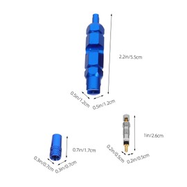 FELTECHELECTR Valve Core Set Bike Valve Caps Removal Tool Iron Stainless Easy to Use