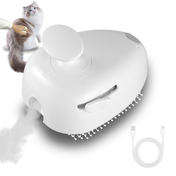 Self Cleaning Slicker Brush - Skin Friendly Deshedding Grooming Tool