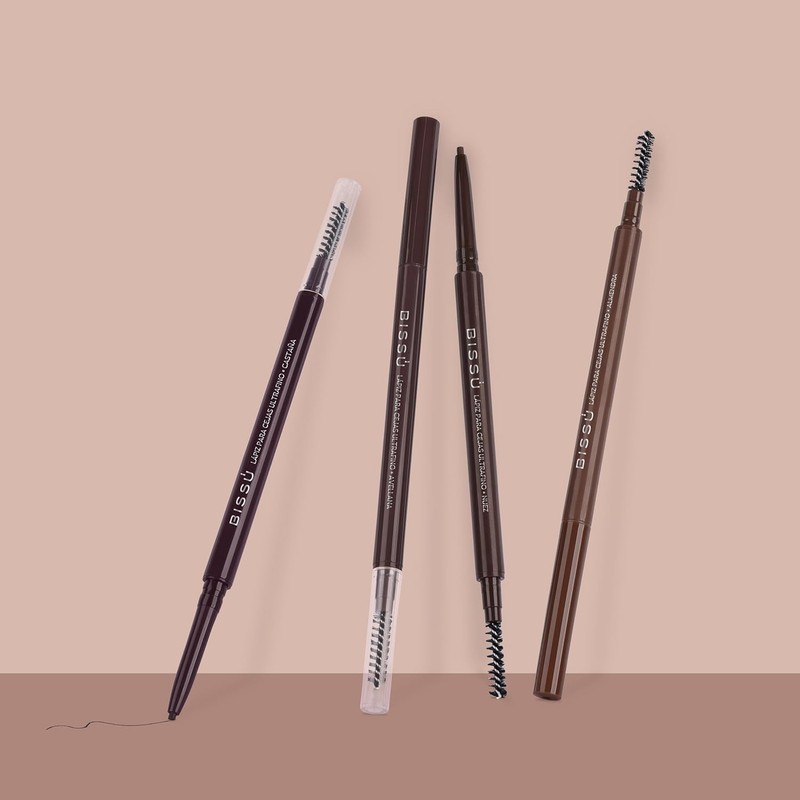 Bissú Cosméticos, Lápiz para Cejas Ultra Fino 04 Almendra