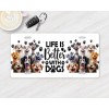 Twisted R Design Life is Better with Dogs Cartoon Front