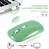 PINKCAT Wireless Mouse, 2.4G Slim Silent Cordless Mouse with USB