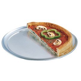 García de Pou Pizza Plate Flat 33 cm Aluminium Silver