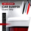 2-Pack AZhause Bumper Guard, Front Rear Anti-Collision PVC Strip for