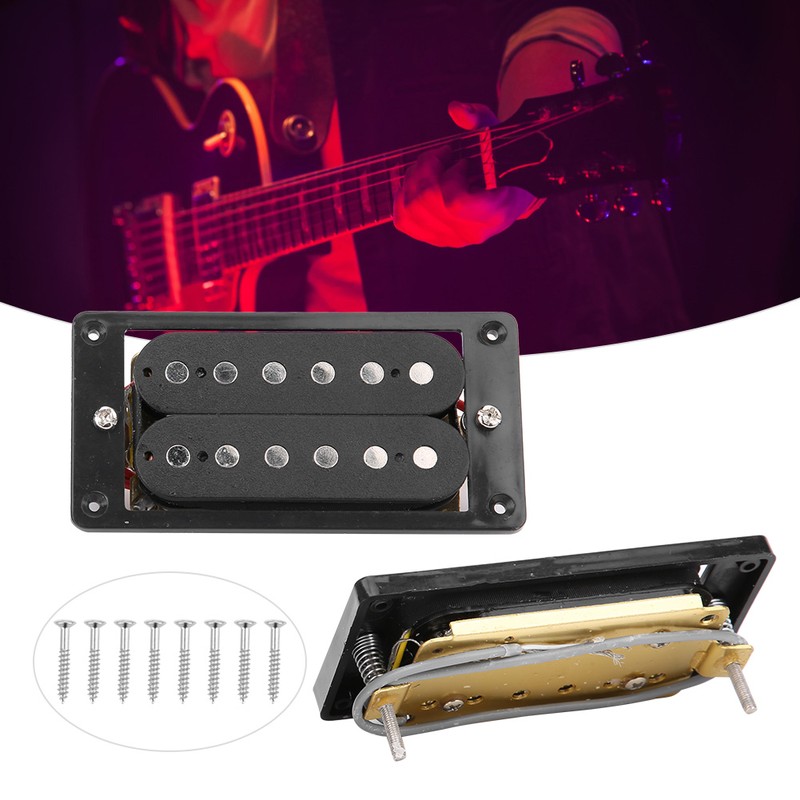 Electric Guitar Pickup for ST/SQ Dual Coil Black Frame Musical