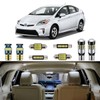 AUTOGINE 10 Piece White LED Interior Light Kit for Toyota