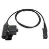 PTT Headset Adapter Push to Talk Connector for Motorola Xir