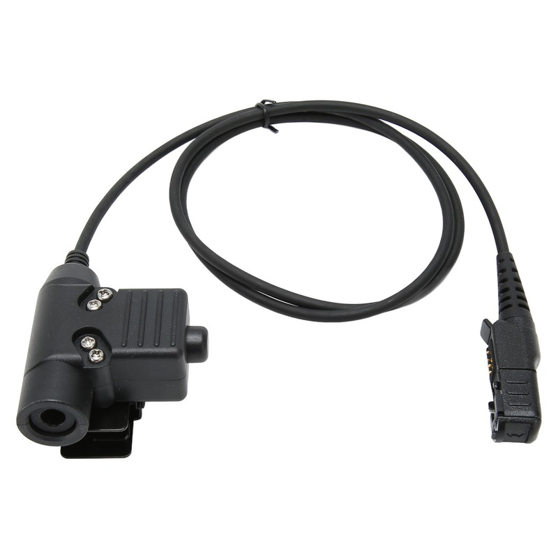 PTT Headset Adapter Push to Talk Connector for Motorola Xir