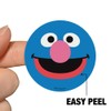 Sesame Street Grover Face Planner Calendar Scrapbooking Crafting Stickers