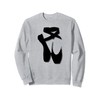 Ballet Ballerina Dance Pointe Ribbon Shoes Girl Sweatshirt
