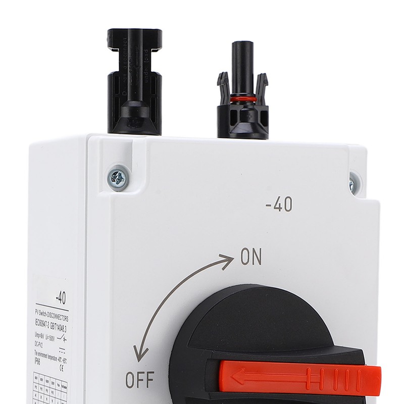 PV Solar Disconnect Switch 32A 4P IP66 Waterproof Photovoltaic Isolator