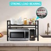 Vaphayva Expandable Kitchen Cabinet Counter Shelf, Adjustable Countertop Organizer, Pantry