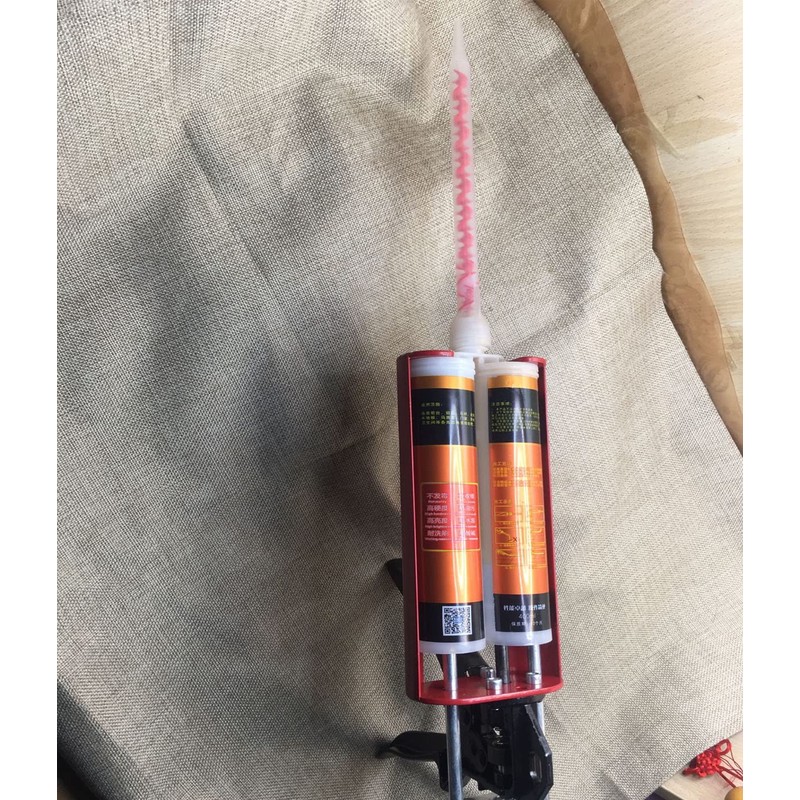 Double Barrel Mixing Nozzle, 15 PCS Double Epoxy Gun Nozzles,
