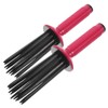 Beavorty 2pcs Fluffy Curling Brush for Curly Hair Wet Detangler