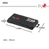 DAIWA Case Tsukiyobijin Free Board Case 175 Black