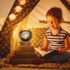 Abigale Lampara De Noche Led 3d Galaxia Bola Cristal Luz