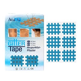 AcuTop Type B, Grid Tape, Blue, 120 Tapes, Acupuncture Plasters, Grid Plasters