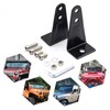 LED Work Light Bar Mounting Brackets, 2Pack Universal Adjustable Mounting