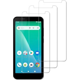 DAMONDY 3 Pack for Foxx A55 Screen Protector,Case Friendly, Scratch Resistant Bubble Free Anti-Fingerprints HD Clear,Tempered Glass Film for Foxx Foxxd A55