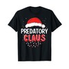 Predatory Santa Claus Christmas Matching Costume T-Shirt