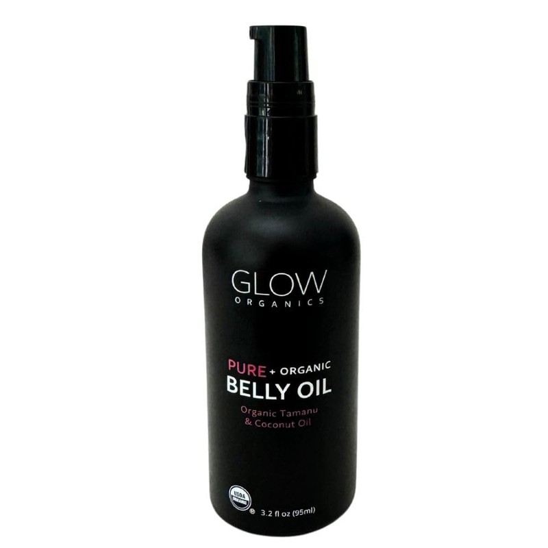 Glow Organics 3-Step Belly Routine Stretch Mark Prevention