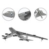 HANGOU 1/200 B-52 Model Fighter Jet Plane Model Alloy Diecast