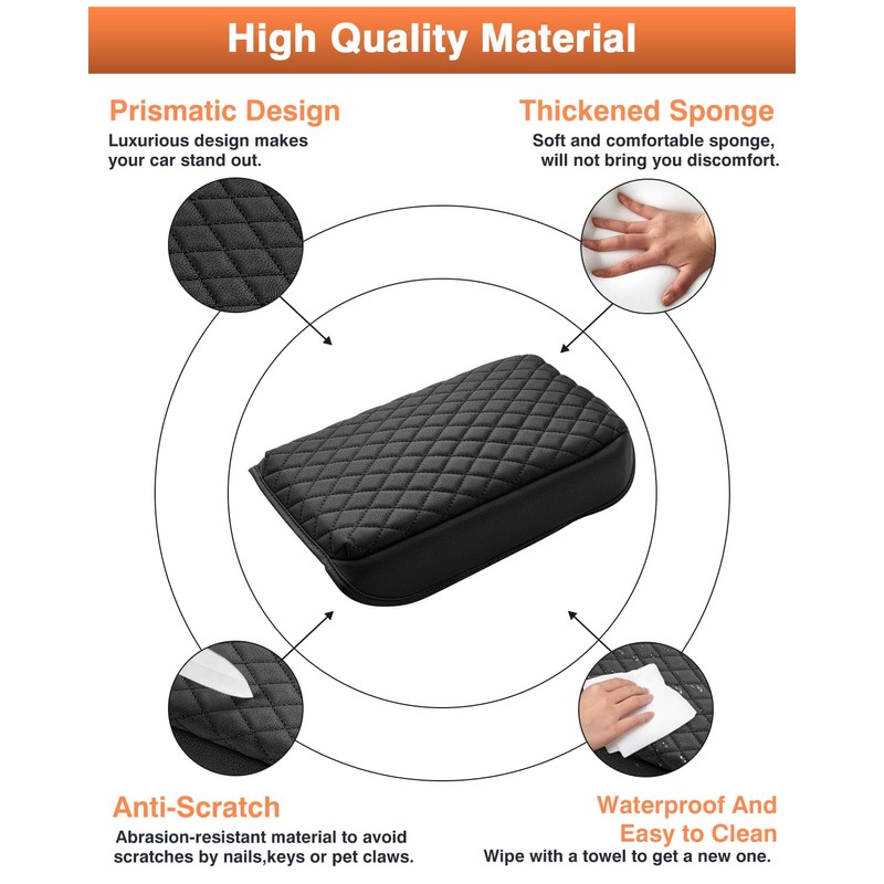 Shademax Center Console Cover for Subaru Outback 2020-2025 2026 Accessories