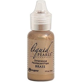 Ranger Liquid Pearls Glue, 0.5 oz, Brass