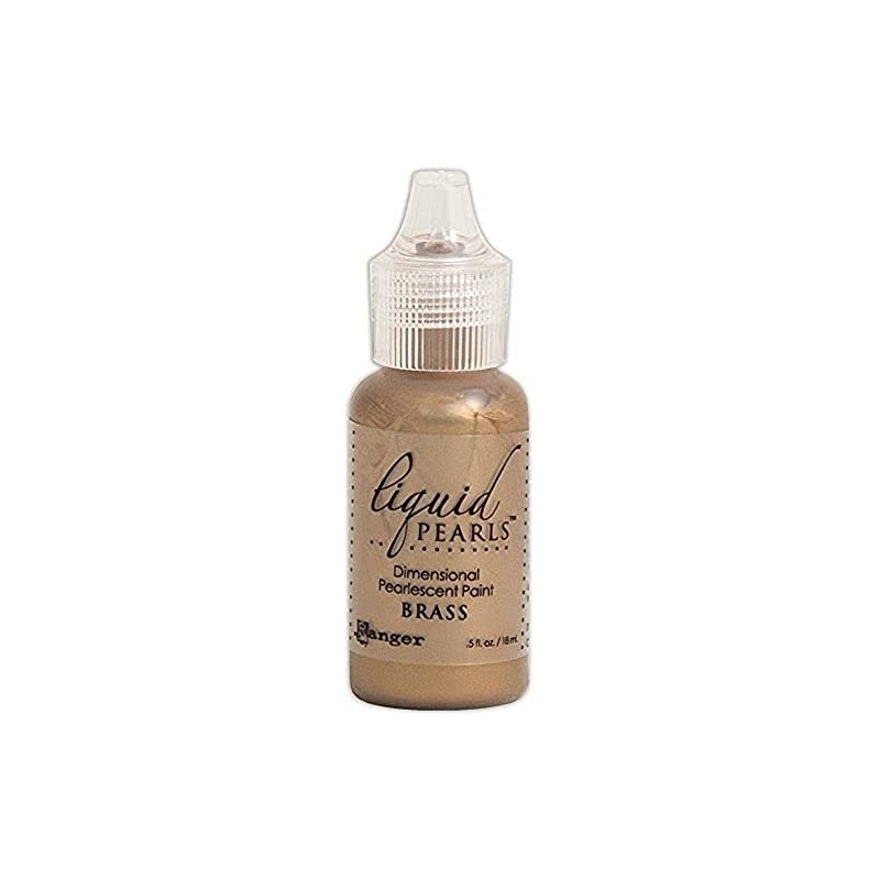 Ranger Liquid Pearls Glue, 0.5 oz, Brass