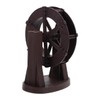STOBAZA Miniature Water Wheel Fountain for Indoor Outdoor Use Tabletop