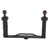 Dual Handle Aluminium Tray Stabilizer Rig Diving Underwater Camera Housings
