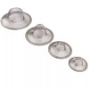 Topzone Stainless Steel Sink Strainer Set- 4 Pieces, Fits Most