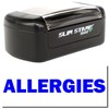 Doctor s Essential Tool - Slim Pre-Inked Bold Allergies Stamp,