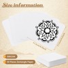 Dunzoom 50 Pcs Artist's Tiles Zen 4.5'' X 4.5'' Square