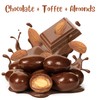 Milk Chocolate Toffee Coated Almonds by It's Delish, 48 Oz