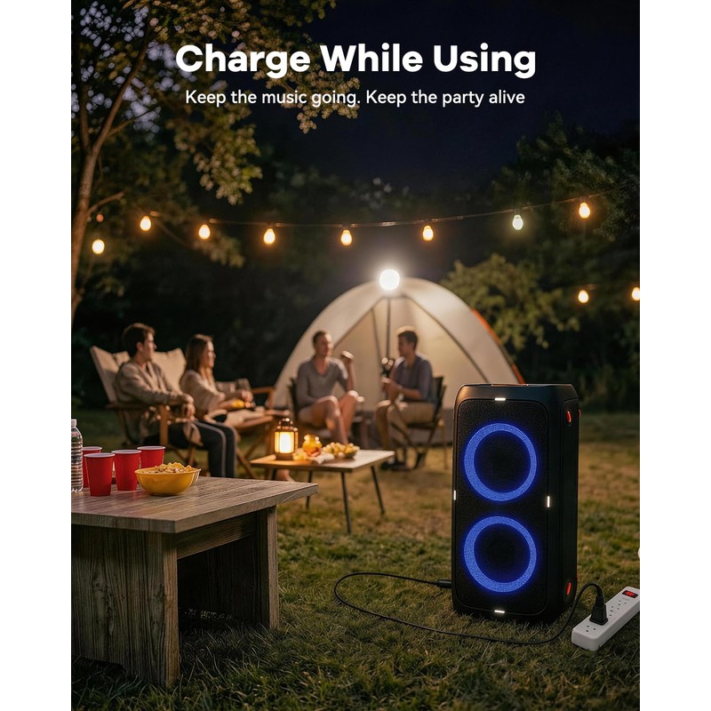 Superer C7 Fast Charging Fit for JBL-Partybox-Charger