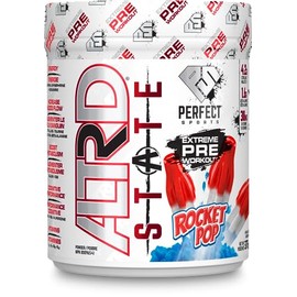 Perfect Sports ALTRD STATE PreWorkout 378 g Rocket Pop - PreEntreno Multivitamínico con Estimulantes, Creatina y BetaAlanina, Sabor Explosivo para... 