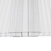 Clear H-Section Polycarbonate Sheet Joining Strip Muntin - 6mm, 7m