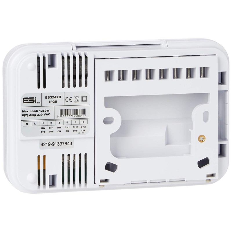 ESI ES3247B Multi Purpose Central Heating Programmer/Timer - 3 Channel