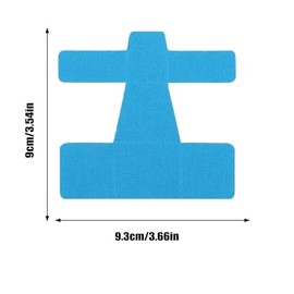 Hallux Valgus Kinesiotape – 20 vorgeschnittene Sport & Physio Tapes, hallux valgus tape für Zeh und Fuß – Precut Kinesiologie Tape bei Ballenzehen, hautfreundlich und latexfrei (Beige)