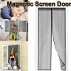 mosquiteras,mosquiteros magneticos,puertas mosquiteras,tela mosquitera,jardin,puerta Mosquitero Magnético Cortina De Puerta Anti-mosquito