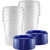 HomeyGear 32 oz - 8 Pack Twist Top Food Deli