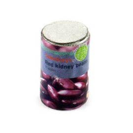 2 x MyTinyWorld Dolls House Miniature Can of Red Kidney Beans