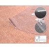 Transparente Tischdecke Transparent Film, Round, Oval, Square, Thickness 0.30 mm,