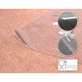 Transparente Tischdecke Transparent Film, Round, Oval, Square, Thickness 0.30 mm, Choice of Sizes (Square 120 x 110 cm)