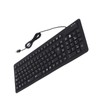 Keyboard 108 Key Spanish USB Wired Portable Foldable Quiet Waterproof