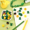 JUNEBRUSHS Erasers for Kids, 150Pcs St. Patrick's Mini Erasers Cute