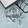 20 Pack 3-4mm Frameless Mirror Holder Clips Clear Mirror Mounting