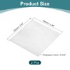 sourcing map 2 Pcs Pure Nickel Sheet, 99.6% Pure Nickel
