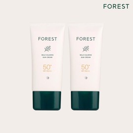 Green Finger Forest Mild Calming Sun Cream 80ml x 2 / 그린핑거 포레스트 마일드 카밍 선크림80ml x 2개